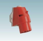 Wtyk stały 3P+N+Z , 16A , 400V , IP44