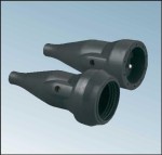 Gniazdo gumowe z klapką 2P+Z , 16A , 250V , IP44