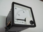 Amperomierz EQ48-x 0-10/20A do przekładnika 10/5A , wymiary: 48x48mm