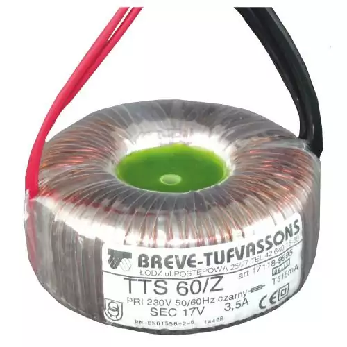 TTS 80/Z 230/ 24V 80VA Transformator toroidalny (17124-9967)