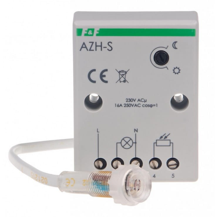 AZH-S Automat zmierzchowy z zewnętrzną sondą hermetyczną AZ; 230V