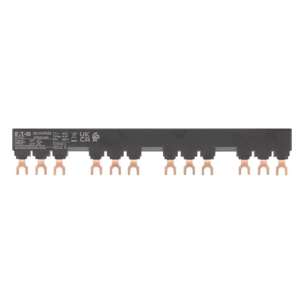 B3.1/4-PKZ0 Mostek fazowy 3P 63A widełkowy (044947)