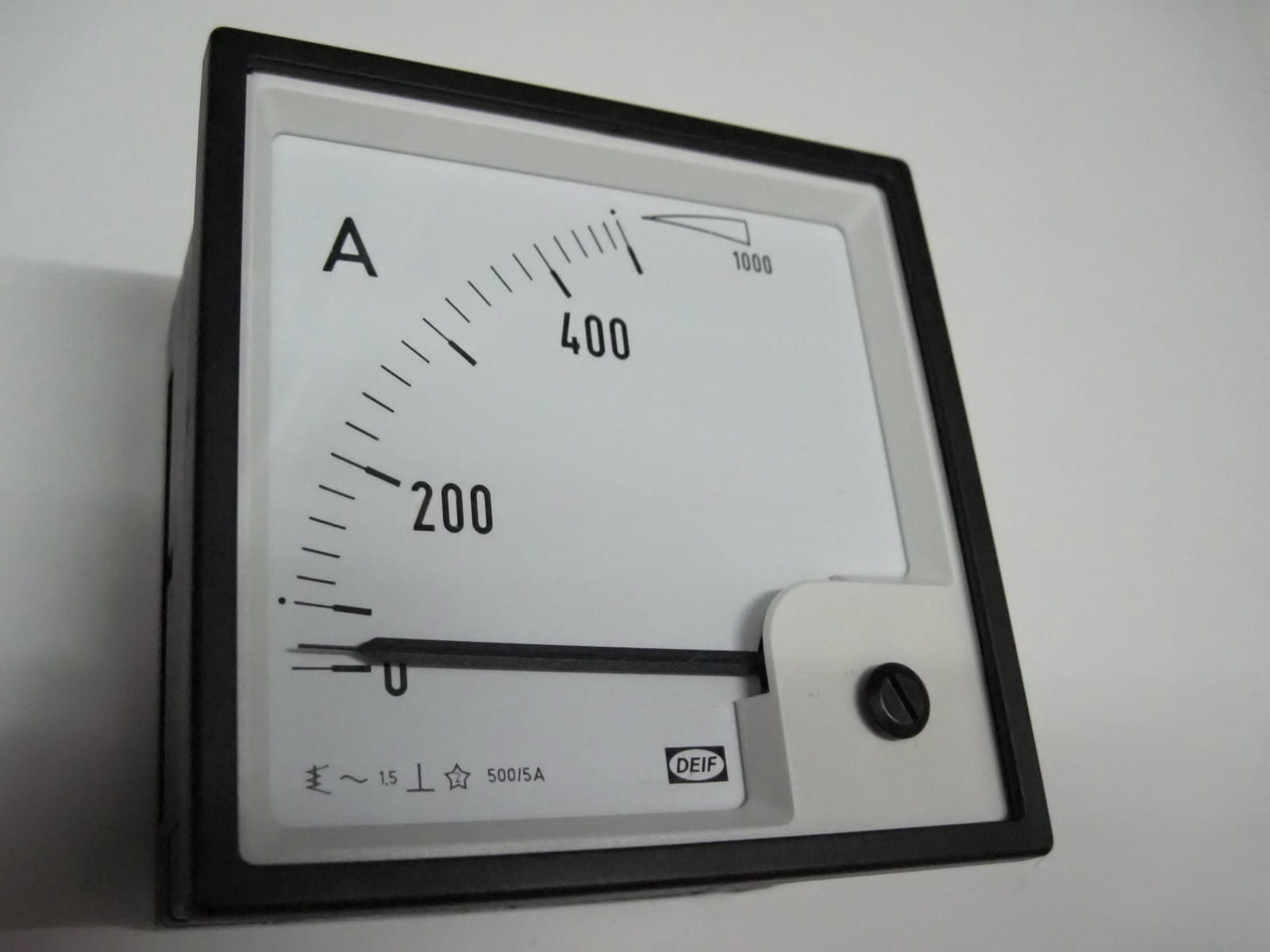 Amperomierz EQ96-x 0-500/1000A do przekładnika 500/5A , wymiary: 96x96mm (10000893820)